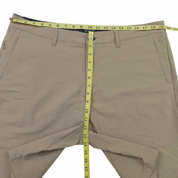 Quiksilver Shorts Mens 38 Beige Amphibian Hybrid Lightweight Beach Outdoor - Picture 11 of 12